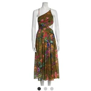 Zimmermann
Tropicana Asymmetric CutOut Dress
Khaki Floral